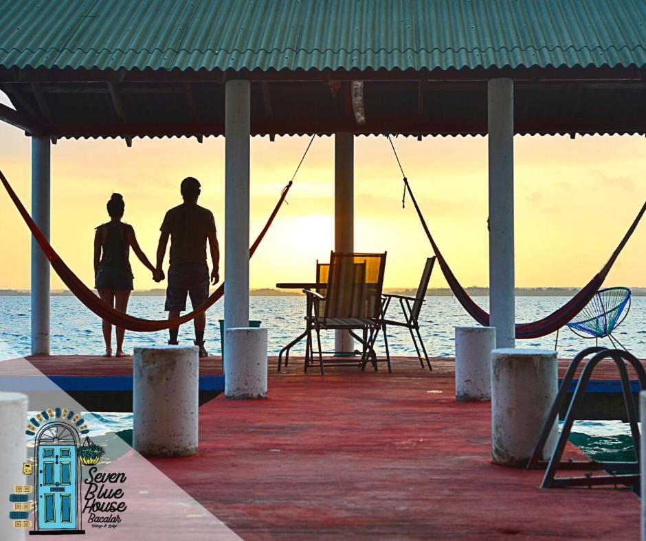 Seven Blue House Village & Lodge Bacalar Kültér fotó