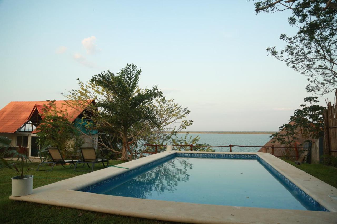 Seven Blue House Village & Lodge Bacalar Kültér fotó